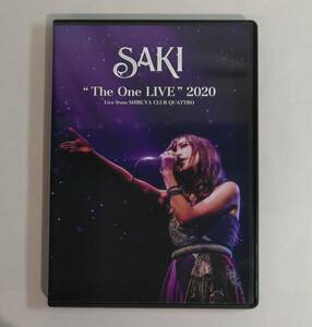 DVD / 美品 / SAKI / THE One LIVE 2020 Live from SHIBUYA CLUB QUATTRO / Aldious / CYNTIA / SAKI-0003 / 30060