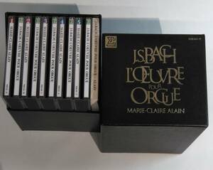 17枚組CD BOX / Bach / Marie-Claire Alain / L'oeuvre pour Orgue / オルガン作品全集 / マリー クレール アラン / R30E-501 / 30179