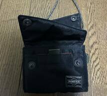 PORTER / PX TANKER SLING PURSE 吉田カバン ブラック タンカー 黒 財布 ネックウォレット　PORTER ポーター　PXタンカー_画像5