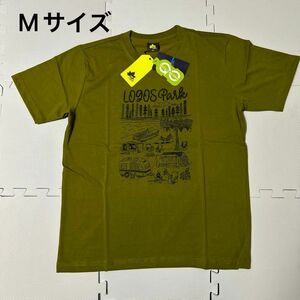 ロゴスパーク　LOGOS メンズ半袖プリントTシャツ　 Mサイズ　新品未使用