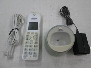 27[Panasonic] cordless telephone machine charger set Panasonic [ KX-FKD509-A ]* operation verification OK