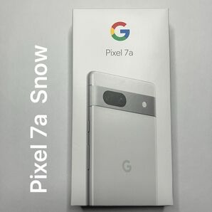 Pixel 7a Snow 新品未使用