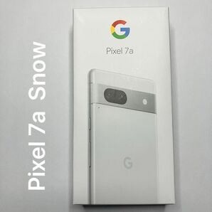 Pixel 7a Snow 新品未使用