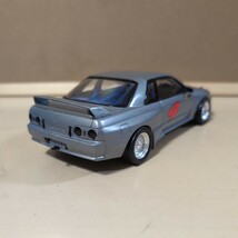 日産スカイラインＧＴＲ　Ｒ３２プラモデル完成品１／２４_画像4