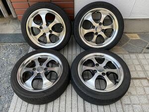 ENKEI 4本セット　三菱純正・EKワゴンなど　14x4.5J 4x100 ＋45 ハブ56 