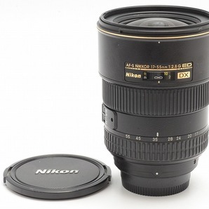 Nikon AF-S DX Zoom-Nikkor 17-55mm F2.8G IF-ED カメラレンズ 標準 ズーム Fマウント ニコン T055の画像2