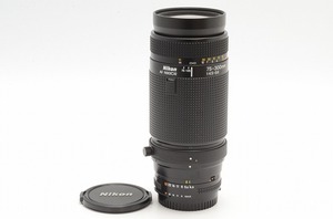 ◆美品◆ニコン Nikon AF NIKKOR 75-300mm F4.5-5.6 ニコンFマウント 三脚座付き★T070