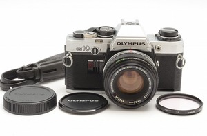 【 きれいな外観 】オリンパス OLYMPUS OM10 + F ZUIKO AUTO-S 50mm F1.8★★KT120s