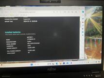 中古　軽量(約700g)Fujitsu / FMVWE2U28 Core i3-10110U 2.10GHz / 4GB /128GB / Windows 11Pro/ 管理番号0000037432_画像2