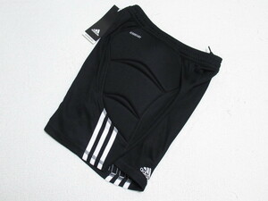 adidas TIERRO GK ショートパンツ 黒 130 アディダス サッカー ゴールキーパー ハーフパンツ パッド プロテクター 3ストライプ FS0172