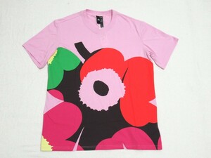 adidas Marimekko графика футболка розовый морской еж koM Adidas Tee Roo z цветочный принт цветок ограничение сотрудничество HC4188