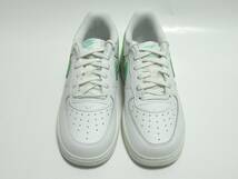 NIKE FORCE 1 Low PS ホワイト エメラルド 22cm ナイキ フォース1 キッズ 白 薄緑 FJ3484-104_画像2