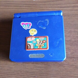  Game Boy Advance SP жемчуг голубой 