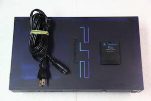 PS2本体セット SCPH-50000 MB/NH ブラック 電源コード/メモリカード付属 送料無料