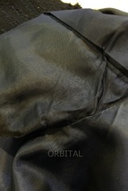 二子玉) SCAPA スキャパ ツイード ジャケット スカート セットアップ スーツ ネイビー サイズ40 ※内側薄汚れ_画像8