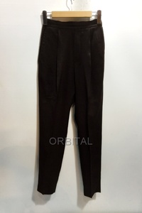 代官山)ENFOLD エンフォルド 22SS ELASTIC JODHPURS ゴムジョッパーズ タックパンツ サイズ34 ダークブラウン