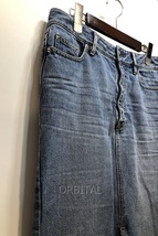 経堂) ドゥーズィエムクラス Deuxieme Classe DENIM W Slit デニムダブルスリットスカート サイズ36 24060500404010 24年_画像4