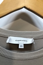 経堂) カルヴェン CARVEN ストレッチ ベルスリーブ ワンピース サイズXS グレージュ レディース シミ有_画像6