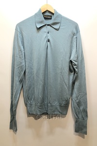 経堂) キャプテンサンシャイン ジョンスメドレー JOHN SMEDLEY KAPTAIN SUNSHINE ウール ニット ポロ 1970 Dorset