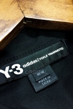 代官山)Y-3 ワイスリー ヨウジヤマモト U CRFT GRAPHIC LONG SHIRT ロゴ刺繍 ロングシャツコート ブラック サイズM_画像6