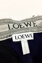 代官山)LOEWE ロエベ 国内正規 テクニカルジャージー トラックパンツ ネイビー サイズXS トラウザー パンツ_画像5