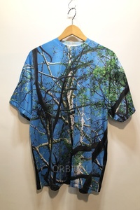 経堂) nagonstans ナゴンスタンス 23SS forest tree T-shirt フォレストツリー Tシャツ M 半袖 定価￥20,900- 美品