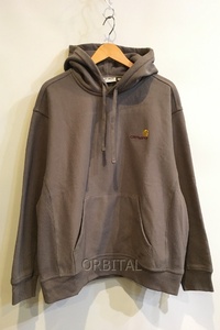 二子玉)Carhartt カーハート HOODED AMERICAN SCRIPT SWEATSHIRT 定価19,800円 アメリカンスクリプトスウェットパーカー L