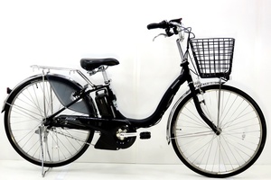 ★★ブリヂストン BRIDGESTONE アシスタU-DX 2024年購入モデル アルミ 電動アシスト自転車 バイク 26インチ 内装3速 ブラック