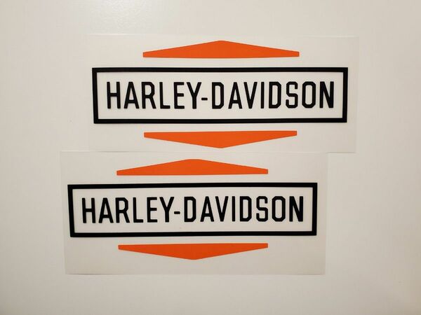 【送料無料!!】Harley-Davidson タンクステッカー ハーレーダビッドソン デカール