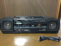 シャープ　SHARP　QT-10CD　外観美品　JUNK　バブルラジカセ _画像2