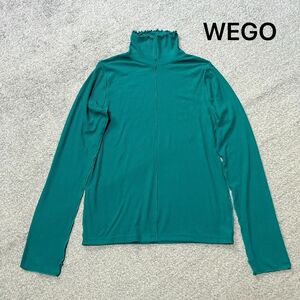 WEGO ウィゴー　 トップス　カットソー　長袖　グリーン　フリーサイズ　