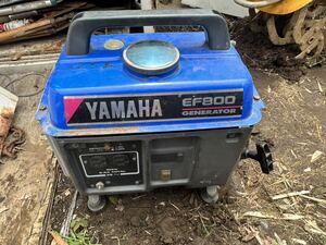 ★ Yamaha ポータブル発電機YAMAHA EF800 動作確認済み