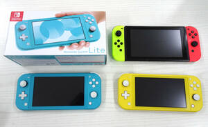 Nintendo switch ニンテンドースイッチ / switch Lite 本体 3台セット 初期化済み
