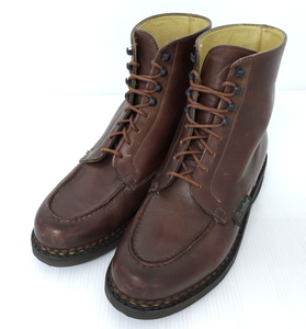 Paraboot パラブーツ ボーリュー Uチップ レースアップブーツ サイズ5 ブラウン系