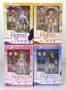 figma アイドルマスター シンデレラガールズ 渋谷凛 双葉杏 城ヶ崎美嘉 城ヶ崎莉嘉 4点セット 未開封