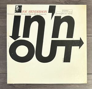USプレス 青白Liberty Joe Henderson / In 'N Out / BLUE NOTE ブルーノート / McCoy Tyner Kenny Dorham / Spiritual Jazz rare groove
