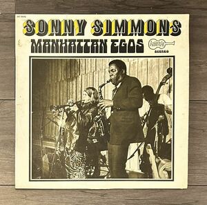 Sonny Simmons / Manhattan Egos / Arhoolie Records / Free Spiritual Jazz/ black jazz / フリージャズ ESP 