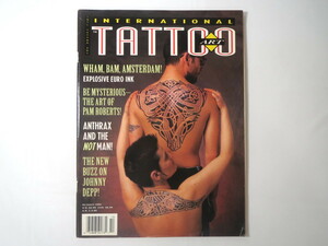 【洋雑誌・アメリカ】「インターナショナル・タトゥー・アート」1993年10月号◎international tattoo art 入れ墨 刺青 模様 文字 絵柄