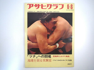 アサヒグラフ 1973年6月8日号◎大相撲/輪島 スカイラブ計画 復旧したサイゴン-ビエンホア 西馬音内の盆踊 高崎だるま弁当 富山県魚津