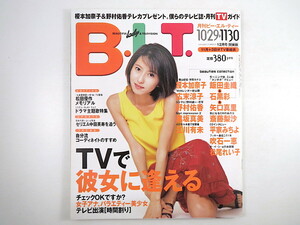 B.L.T. 1998年12月号／榎本加奈子 インタビュー◎平家みちよ タンポポ 黒坂真美 斎藤梨沙 杉本なつみ 河野由佳 松尾れい子 江川有未 BLT