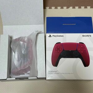 ☆新古品☆ DualSense コズミックレッド PS5 コントローラー 未使用品 箱破損あり