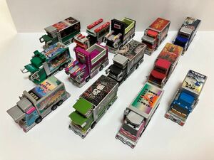 ミニカー　デコトラセット　ジャンク品もあり