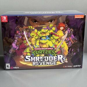 ■新品■TEENAGE MUTANT NINJA TURTLES: SHREDDER'S REVENGE RADICAL EDITION ミュータント タートルズ シュレッダーの復讐