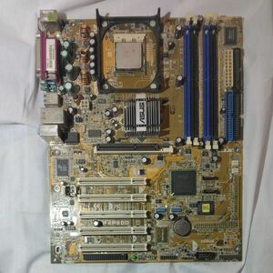 ジャンク　ASUS P4P800 マザーボード　Pentium4　　のcpu付