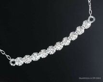 ダイヤモンド ネックレス 最高品質 0.15ct PT850 プラチナ製品 国内生産 限定　4411_画像2