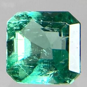 ◆天然エメラルド0.216ct◆j 約3.8×3.8mmソーティング付 ルース 裸石 宝石 ジュエリー ベリル beryl emerald テDC0