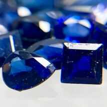 ◆天然サファイアおまとめ50ct◆m 裸石 宝石 Sapphire sapphire サファイア コランダム 藍玉 jewelry ジュエリー ①_画像2