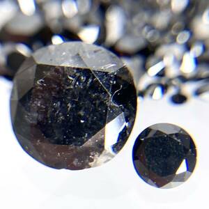 ◆天然ブラックダイヤモンドおまとめ◆m 10ct 裸石 宝石 diamond jewelry ジュエリー black ①