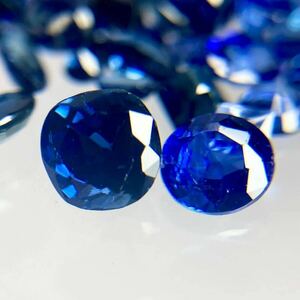 * natural sapphire . summarize 20ct*m unset jewel gem Sapphire sapphire sapphire ko Random Indigo sphere jewelry jewelry ①