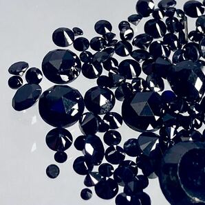 ◆天然ブラックダイヤモンドおまとめ◆m 10ct 裸石 宝石 diamond jewelry ジュエリー black ②の画像3
